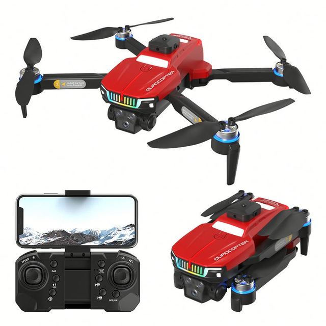 Beginner D7 Brushless Motor HD Camera 8K Remote Control Drone GPS Positioning Automatic Return for Aerial Photography