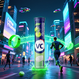 แท็บเล็ตเติมวิตามินอิเล็กโทรไลต์สำหรับผู้ใหญ่สำหรับเล่นกีฬา - Product Image 2