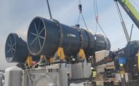 Granulateur rotatif à tambour pour minerai d'or LU DONG, capacité 10t/h-1200t/h, économie d'énergie, valorisation des minerais, lixiviation en grappe, 380V 1