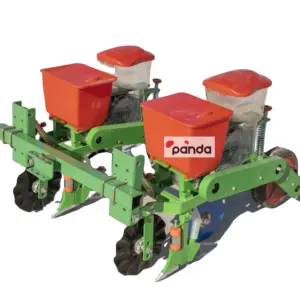 Yüksek kaliteli traktör mısır mısır gübre tedarikçileri 2 sıra ekme mısır ekim makinesi
