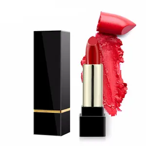 Lage Moq Hoge Pigment Wreedheid Gratis Traditionele Lipstick Voor Vrouwen Geel Goud Vocht Mattee Lippenstift