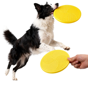 Nuevo Disco Volador de Silicona para Perros 2026, Juguete Interactivo de Goma Suave Resistente a Mordidas para Entrenamiento y Alivio del Aburrimiento, Juguete para Mascotas - Product Image 1