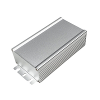 Boîtier de profilé en aluminium extrudé en alliage 6063 avec plaques d'extrémité pour boîtier de commande SMPS