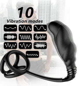 SacKnove हीटिंग सिलिकॉन रिमोट मूत्रमार्ग मुर्गा अंगूठी गुदा पिछवाड़े 10 मोड हिल मालिश पुरुष घर मालिश प्रोस्टेट खिलौने - Product Image 3