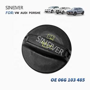 SINEIVER para Audi A3 A4 Q3L Q5L <span class=keywords><strong>Passat</strong></span> Volkswagen Golf 1,8 2,0 06G-103-485 06G103485 tapa de llenado de aceite de coche nuevo tapa de tanque de aceite de motor - Product Image 4