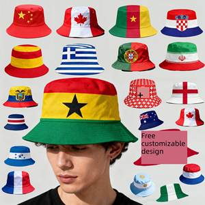 Chapeau bob de protection solaire d'été style mondial 2026, vente directe d'usine, personnalisable. - Product Image 1