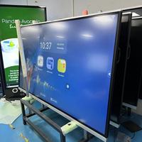 Projecteur de tableau blanc multifonction BST 65 pouces haut-parleur TV affichage publicitaire tableau blanc intelligent interactif