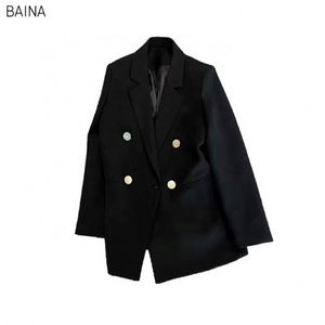 Abrigo de Mujer 2025, Nuevo Estilo Coreano, Elegante, Informal, de Manga Larga, Holgado, para Primavera y Otoño - Product Image 3