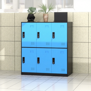 COXVELIR Loker Karyawan Logam Modern, Dapat Dilipat, Kapasitas Besar, Hemat Tempat, Penyimpanan Pakaian untuk Kamar Tidur dan Ruang Olahraga - Product Image 6