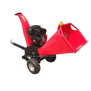 Drum Wood Chipper Gasoline Forestry Machinery