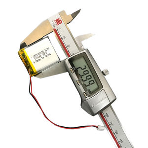充電式リチウムポリマー電池 Lp503035 3.7v 500mAH リポバッテリー 緊急用LEDライト用 - Product Image 2
