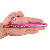 Kit de leurres de pêche Hessen 120g-400g, leurres lumineux en plomb coulant pour la pêche au jigging lent en eau salée et pour le brochet