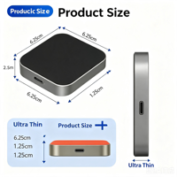 Hard Disk Eksternal SSD Magnetik Warna Hitam Oranye Grosir Pabrik 120gb 240g 1tb 2tb USB3.0 Tipe-C