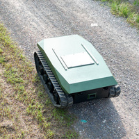 TinS-17 Châssis de robot agricole tout-terrain autonome à 4 roues avec désherbeur laser pour l'agriculture intelligente