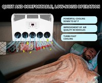 Fournisseur en gros de climatiseurs pour camions 24V, système de refroidissement silencieux pour cabine de camion, camping-car, caravane