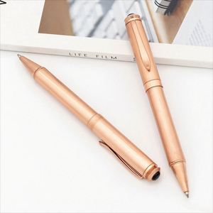 High Quality Luxury Rose <b>Gold</b> Ballpoint <b>Pen</b> Premium Custom Logo Metal <b>Pens</b> Perfect Gift for Business or Personal Use - Product Image 4