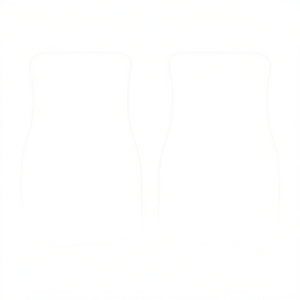 Tapis de sol de luxe deux pièces pour Mercedes-Benz, tapis uni pour l'intérieur - Product Image 1