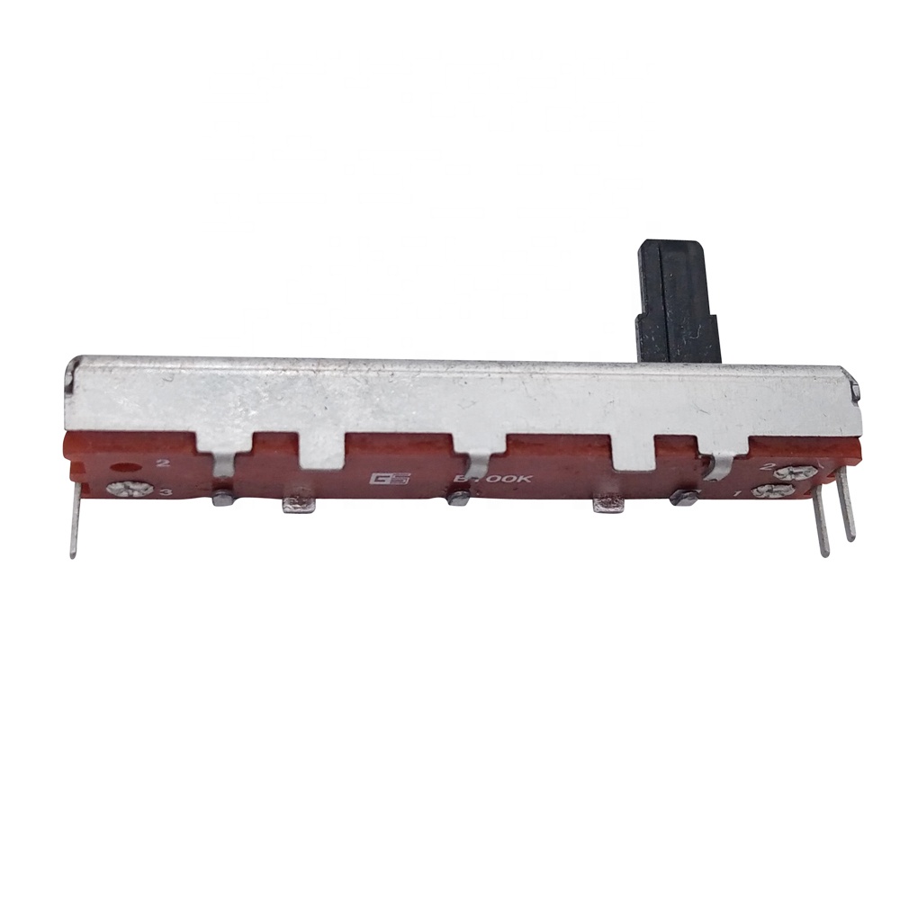 Длинная ручка 10 мм 100K скользящий потенциометр