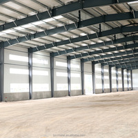 Kit de hangar en acier léger écologique avec services de soudage, de découpe et de pliage