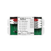 Contrôleur LED intelligent 3-en-1 (CCT, RVB, monochrome) avec contrôle sans fil RF2.4GHz et Zigbee via application