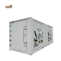 Prijs van een 20ft (20 voet) multi-cooler gekoelde blastvriezer reefer container met oprijplaten, PVC deur en gordijnen