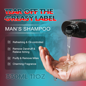 Champú refrescante y refrescante de biotina <span class=keywords><strong>para</strong></span> cabello seco <span class=keywords><strong>para</strong></span> <span class=keywords><strong>hombres</strong></span> con 18 años de experiencia de fábrica - Product Image 5