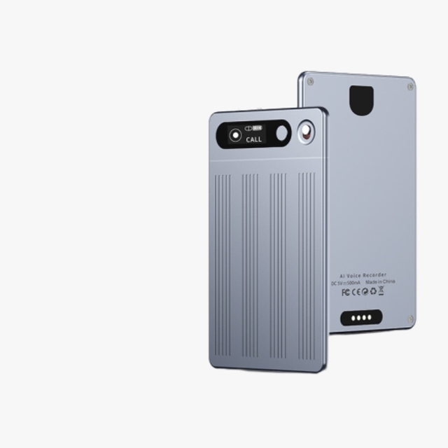 Hot Selling AI Voice Recorder Built in Storage HD Noise Reduction Professional Audio Recording Device Meetings Lectures Calls