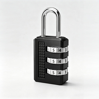 Mini cadenas à combinaison à 3 chiffres, serrure de sécurité à code pour casier de gym, valise, armoire, tiroir, utilisation intérieure et extérieure