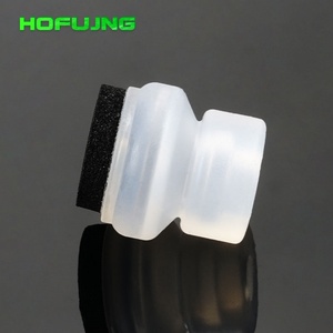 Ventosa industrial de silicona transparente con superficie rugosa, ventosa de gel de sílice con accesorios de esponja para manipulador - Product Image 4