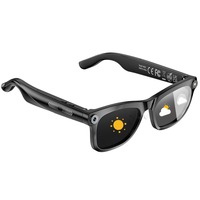 Lunettes intelligentes Bluetooth M02C avec caméra HD 8MP, traduction IA, reconnaissance d'objets, communication sans fil, lunettes connectées