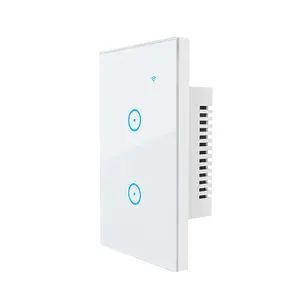 High Quality 1/2/3 Gang US AU Smart Tuya WiFi+BLE Touch Switch(Installed without Rmoving the Glass Cover)