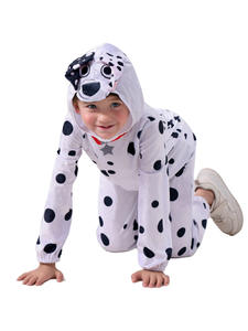 Costume de chien à poils longs à taches mignon pour enfants, <span class=keywords><strong>Dalmatien</strong></span>, pour <span class=keywords><strong>Halloween</strong></span>, jeux de rôle, spectacles, adorable tenue de cosplay pour enfants - Product Image 5