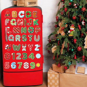 Tùy Chỉnh <span class=keywords><strong>2025</strong></span> Giáng Sinh Advent Lịch Giấy Tủ Lạnh Nam Châm Giáng Sinh Tự Làm Quà Tặng Trang Trí Không Thấm Nước Vinyl Số Dán - Product Image 4