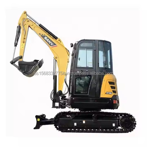 Miniexcavadora Sany SY35U Usada para Trabajos de Construcción y Plantación Agrícola, en Existencia - Product Image 1