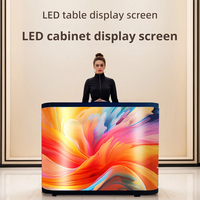Muen P2 Barra de DJ con Pantalla LED Lateral para Escenario, Resistente al Agua IP65, 5 Años de Garantía para Discotecas, Hoteles y Tiendas