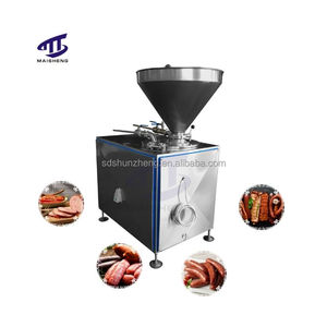 <span class=keywords><strong>Saucisse</strong></span> automatique commerciale d'acier inoxydable faisant le Stuffer hydraulique électrique de <span class=keywords><strong>saucisse</strong></span> de machine avec la caractéristique de remplissage de cravate - Product Image 2