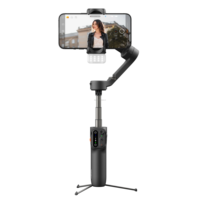 HOHEM iSteady X3 Stabilisateur de smartphone à suivi IA, stabilisateur de téléphone 3 axes, suivi IA magnétique, tige d'extension de 205 mm