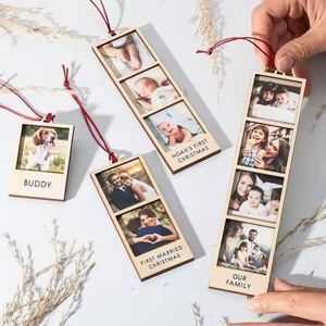 Mini Simple Wooden <b>Photo</b> <b>Frame</b> for Kids Christmas Hanging DIY Souvenir Picture <b>Frame</b> for <b>Photos</b> Promotional Party Supplies - Product Image 1