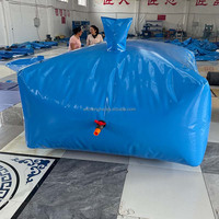 Agriculture Grand réservoir carré pliable pliable en tissu de bâche en PVC/Tpu pour le stockage de l'eau