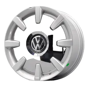 Cubo de rueda fundido al por mayor Fabricantes de ruedas automotrices 18 "ET 42 PCD 5X1125-120 PARA EL Volkswagen Multivan Golf Beetle Multi