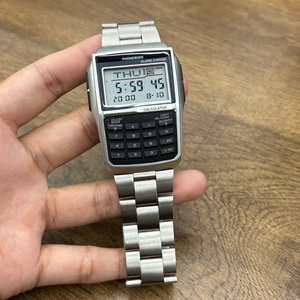 Nouvelle montre pour homme en acier inoxydable allié, multifonction, avec calculatrice, montre de luxe haut de gamme pour homme d'affaires - Product Image 2