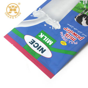 Fabrika düşük fiyat özelleştirilmiş 500g plastik süt tozu paketleme yastık çanta alüminyum folyo yüksek bariyer 1LB süt toz torbası - Product Image 2