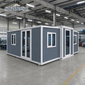 บ้านเคลื่อนที่แบบตู้คอนเทนเนอร์ SUNRISE บ้านสำเร็จรูป ขยายได้ ขนาด 20 ฟุต 40 ฟุต 3 ห้องนอน 1 ห้องน้ำ ใช้เป็นที่อยู่อาศัยหรือสำนักงานเคลื่อนที่ได้ - Product Image 1