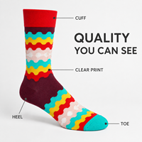 Chaussettes d'automne pour adultes Mushafier personnalisées OEM - Polyester/Nylon/Coton/Fibre de bambou/Laine, résistantes aux déchirures, séchage rapide