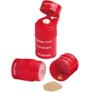 Trituradora 4 en 1 para pastillas, producto nuevo, con caja para pastillas - Product Image 3