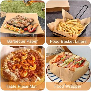 กระดาษห่ออาหารกันไขมันแบบสั่งทำพิเศษสำหรับร้านเบเกอรี่ - Product Image 2