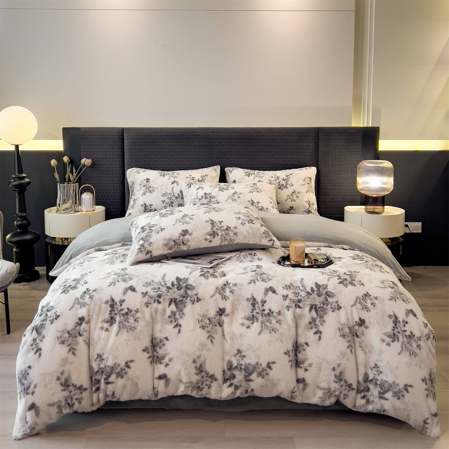 Ensemble velours-Branches françaises