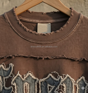 T-Shirt Oversize da <span class=keywords><strong>Uomo</strong></span> Personalizzata, 100% Cotone, Effetto Acid Wash, <span class=keywords><strong>per</strong></span> Sport all'Aperto e Palestra - Product Image 2