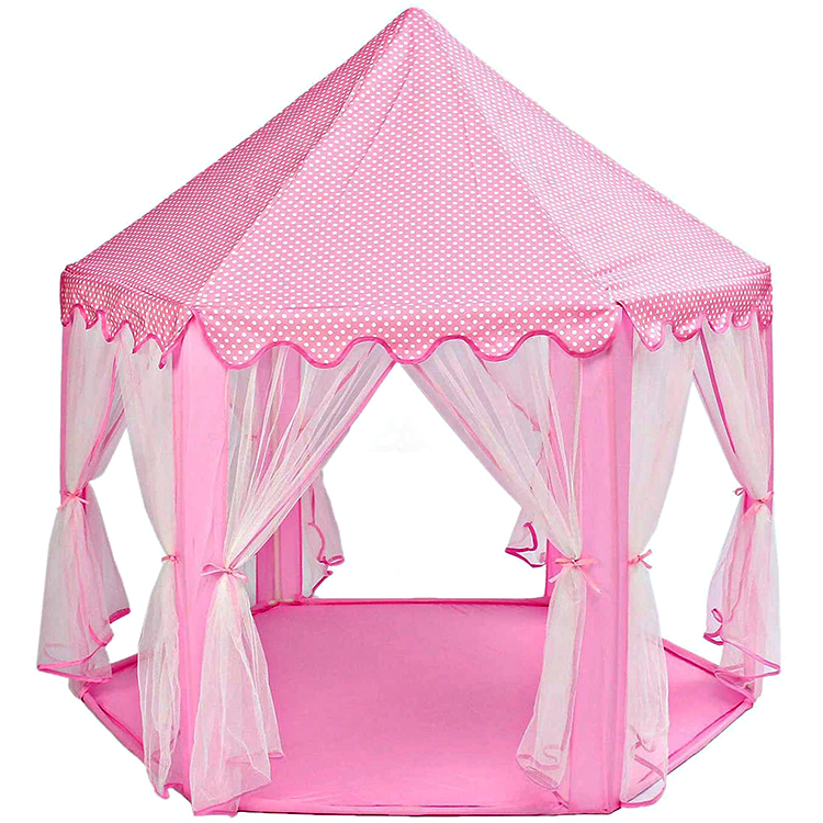 Kids Indoor Hexagon Prinses Kasteel Teepee Tent Meisjes Kind Prinses Pocahontas Kinderen Spelen Tenten Speelgoed Tent