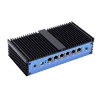 OEM/ODM 8 lan Mini PC core i7 8th gen bureau industriel pare-feu i7 sans ventilateur Mikrotik Router 8 NIC appliance pfsense firewall